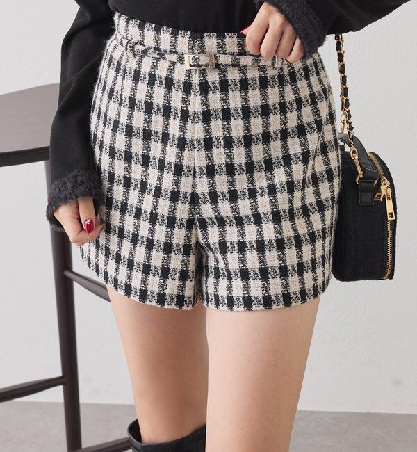  「ベルト付きショーパン」|その他|チェック