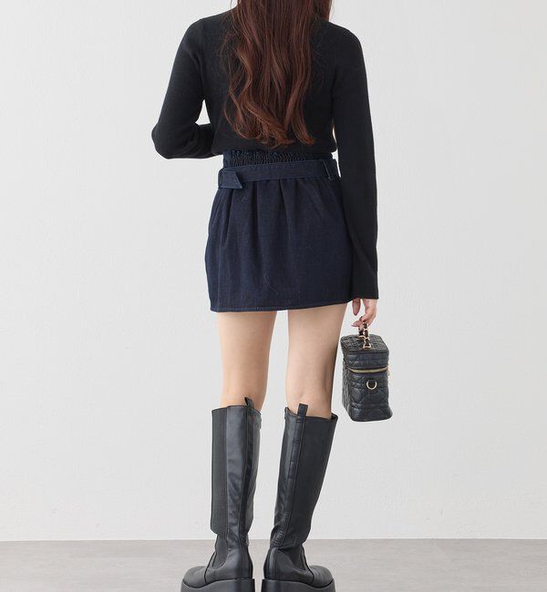  「袖ボタンプチハイニット」|ニット・セーター|