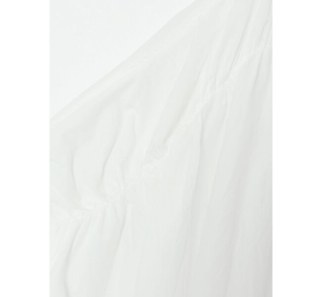 mizuiro ind「mizuiro ind バックギャザーワイドシャツ」|シャツ・ブラウス|