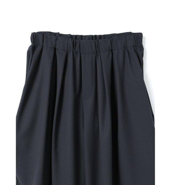 mizuiro ind「mizuiro ind サイドドレープワイドパンツ」|その他|