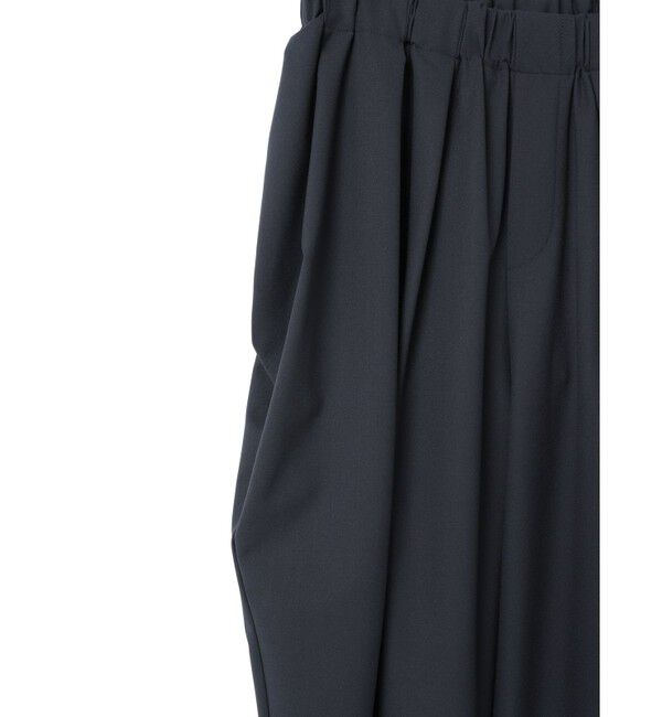 mizuiro ind「mizuiro ind サイドドレープワイドパンツ」|その他|