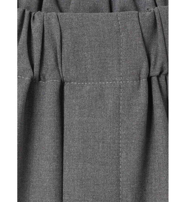 mizuiro ind「mizuiro ind サイドドレープワイドパンツ」|その他|