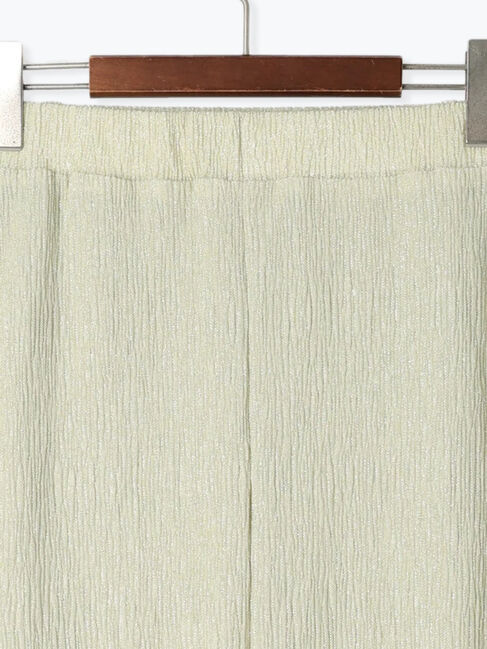 Te chichi TERRASSE「ラメ混カットプリーツスカート」|スカート|