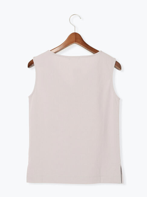 Te chichi「ドレープネックノースリーブトップス」|Tシャツ・カットソー|