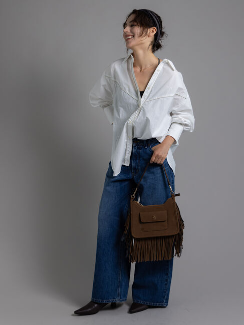 Te chichi「【EDWIN別注】ワイドデニムパンツ」|その他|