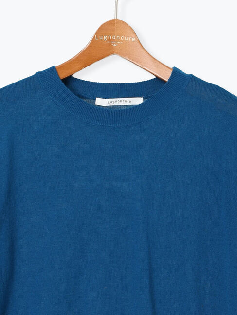 Lugnoncure「コットンクルーネックニット」|ニット・セーター|