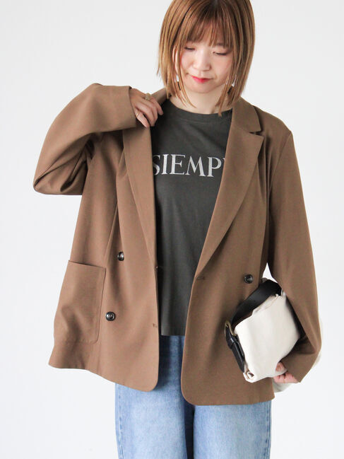 Lugnoncure「Wブレストテーラードジャケット」|その他|