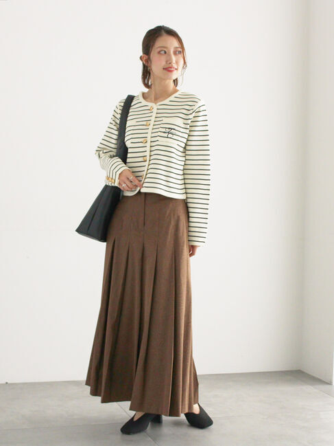 Te chichi「レタードポケットジャケットカーディガン」|カーディガン|