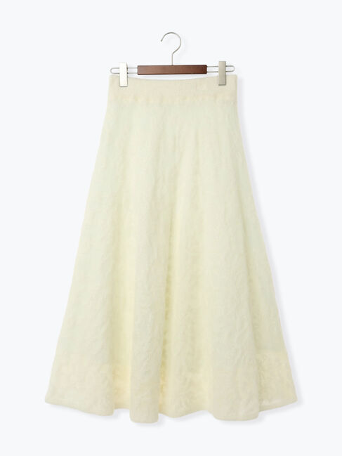 Te chichi「起毛レースニットスカート（セットアップ可）《2025winter catalog item》」|スカート|