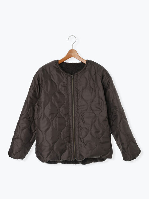 Lugnoncure「リバーシブルボアブルゾン」|ブルゾン・スタジャン|