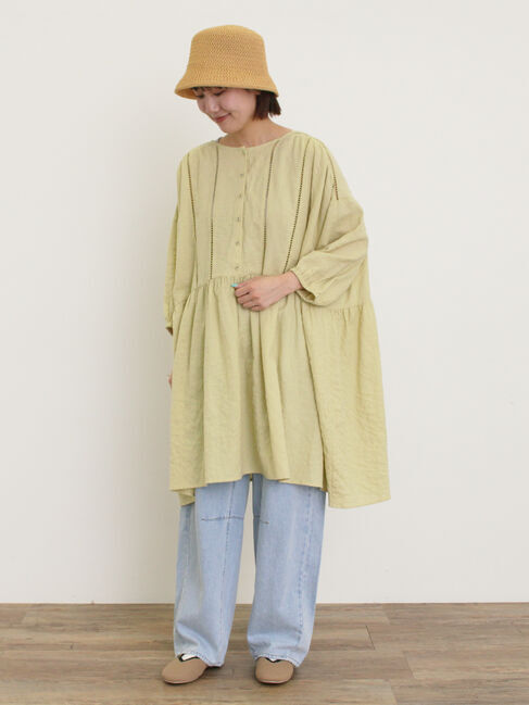 Samansa Mos2「ニットスカラップバレエシューズ」|ビジネス・ドレスシューズ|