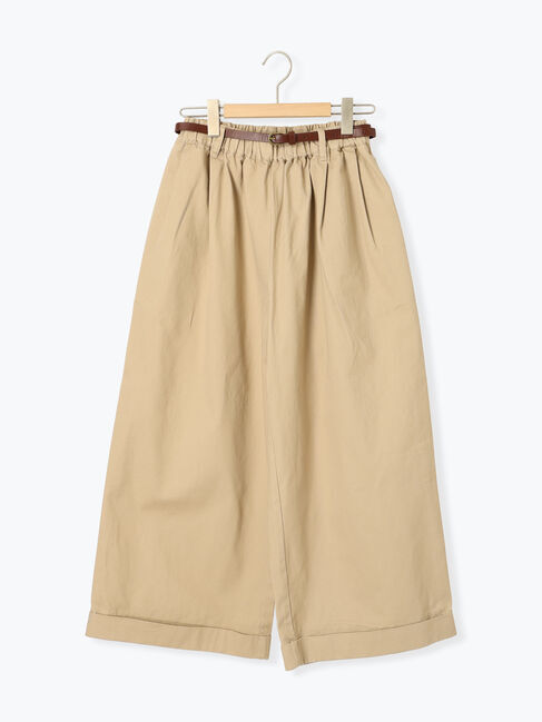 Samansa Mos2「【S/Mサイズ】ベルト付きチノワイドパンツ」|その他|