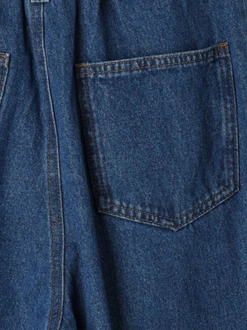 SM2「デニム/ツイル 切替ワイドパンツ」|その他|