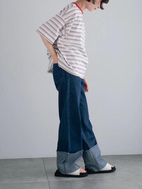 SM2「マルチボーダーTシャツ」|Tシャツ・カットソー|