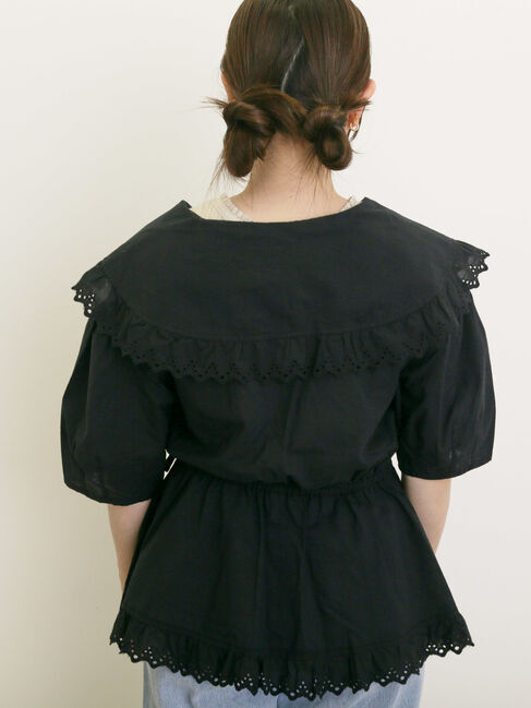 Samansa Mos2「◎カシュクールレースブラウス」|シャツ・ブラウス|