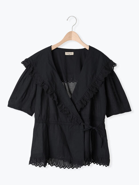 Samansa Mos2「◎カシュクールレースブラウス」|シャツ・ブラウス|