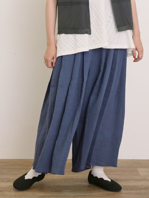 Samansa Mos2「【M/Lサイズ】◎楊柳ガウチョパンツ」|その他|