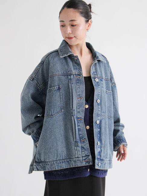 sm2rhythm「デニムルーズジャケット」|その他|