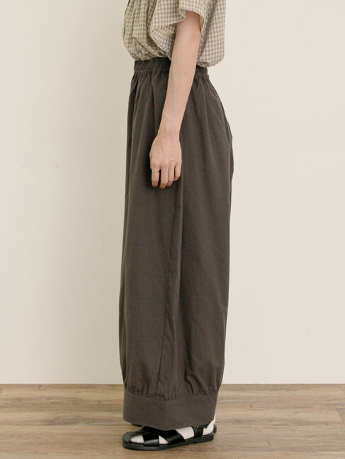 Samansa Mos2「【M/Lサイズ】裾切替ギャザーパンツ」|その他|