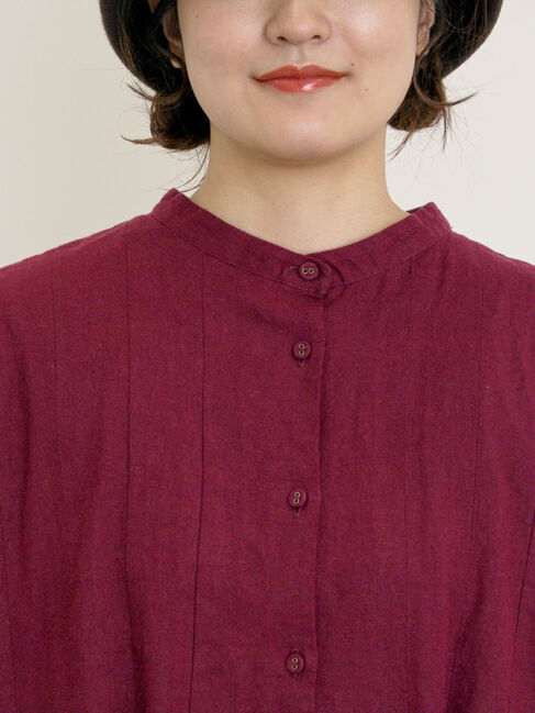 Samansa Mos2「【Cross&times;Linen】タックワンピース《S/Mサイズ》」|ワンピース|