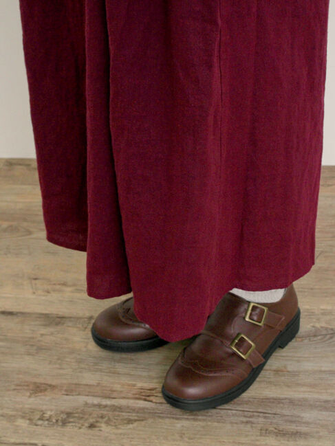 Samansa Mos2「【Cross&times;Linen】タックワンピース《S/Mサイズ》」|ワンピース|