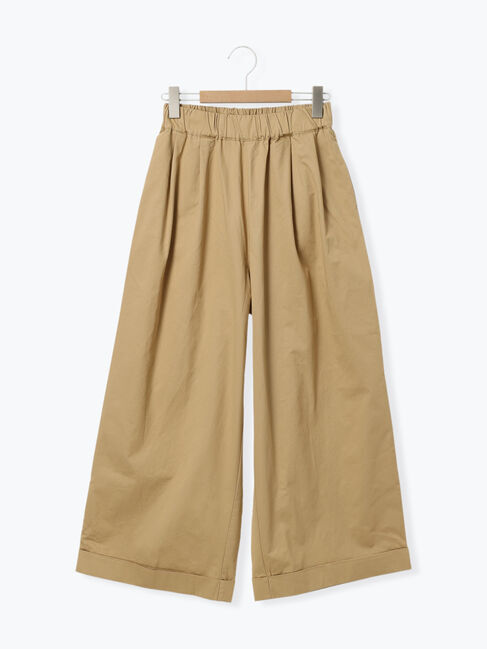 Samansa Mos2「ツイル裾ダブルワイドパンツ」|その他|