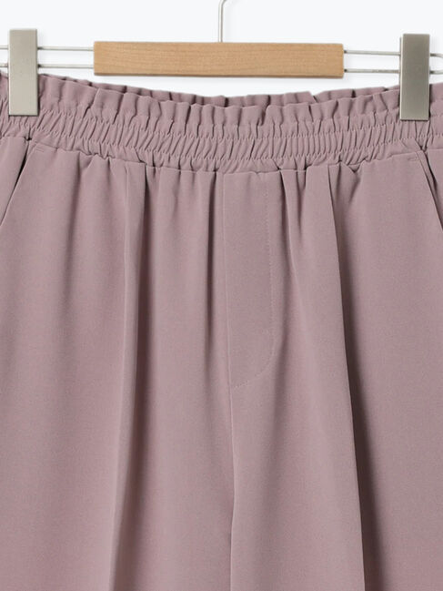 Samansa Mos2 blue「ストレートイージーパンツ」|その他|