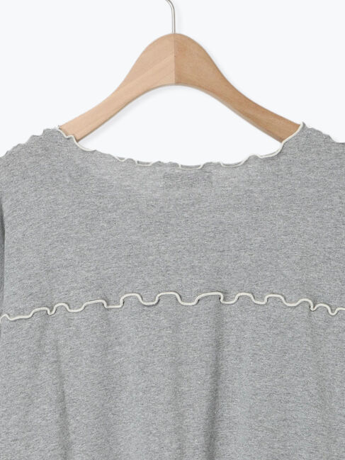 Samansa Mos2「[CYCLO]配色メロークルーネックカットソー」|Tシャツ・カットソー|