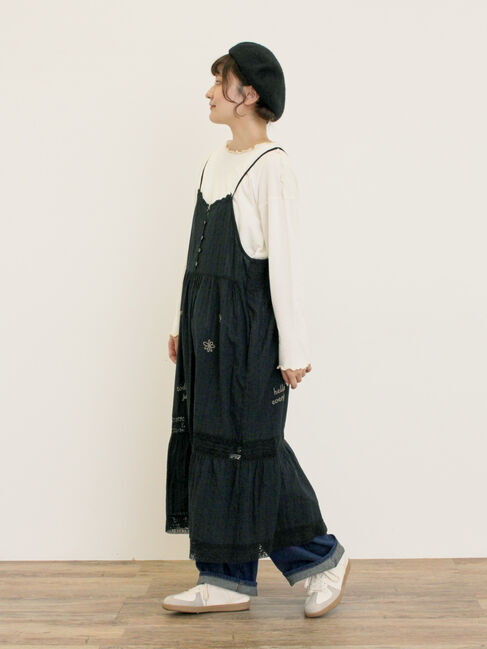 Samansa Mos2「[CYCLO]配色メロークルーネックカットソー」|Tシャツ・カットソー|