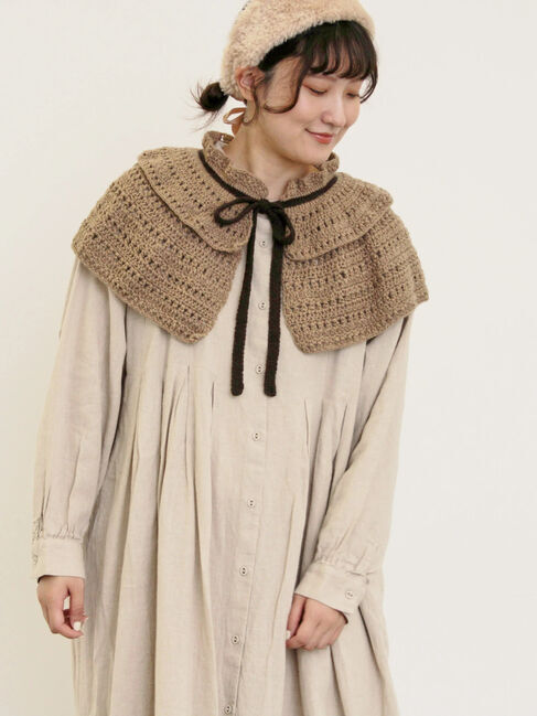 Samansa Mos2「ニットティアード付け襟」|その他|