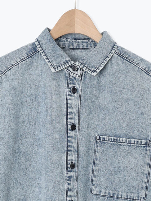 SM2「くり抜きフラワー刺繍シャツ」|シャツ・ブラウス|