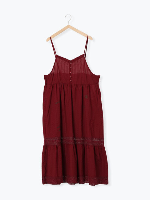 Samansa Mos2「ランダム刺繍入りワンピース」|ワンピース|