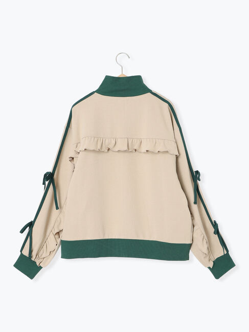 SM2「リボンフリルトラックジャージ」|ブルゾン・スタジャン|