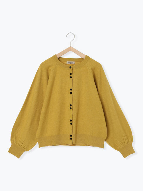 Samansa Mos2「【マシンウォッシャブル/アンチピリング】クルーネックカーディガン」|カーディガン|