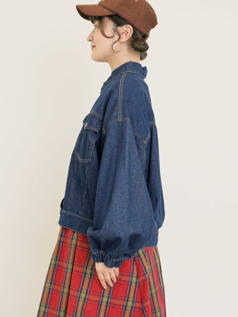 Samansa Mos2「デニム/スエードアソートジャケット」|その他|