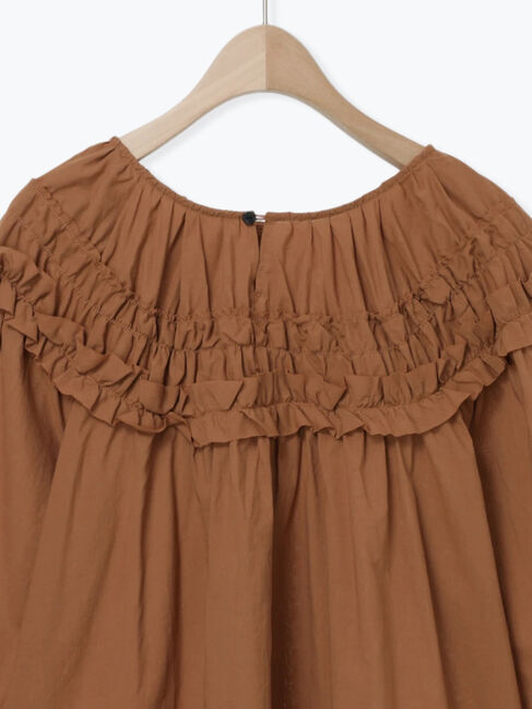 Samansa Mos2「◎2WAYギャザーブラウス」|シャツ・ブラウス|