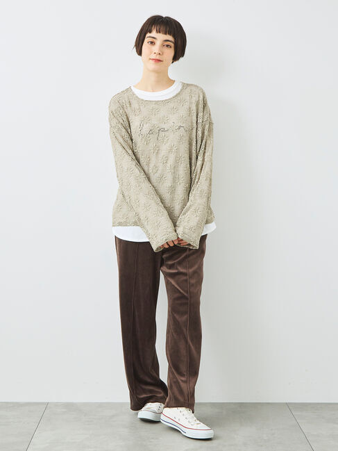 SM2「透かし柄ふくれジャカードプルオーバー」|Tシャツ・カットソー|