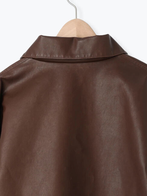 SM2「フェイクレザーブルゾン」|ブルゾン・スタジャン|