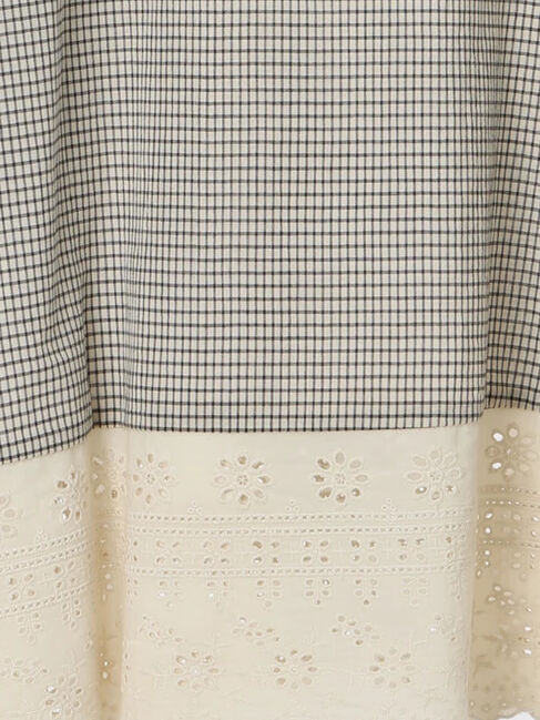 Samansa Mos2「スカラップレースブラウス」|シャツ・ブラウス|