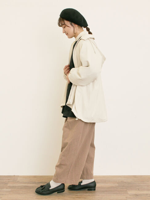 Samansa Mos2「襟付きマウンテンパーカー」|ブルゾン・スタジャン|