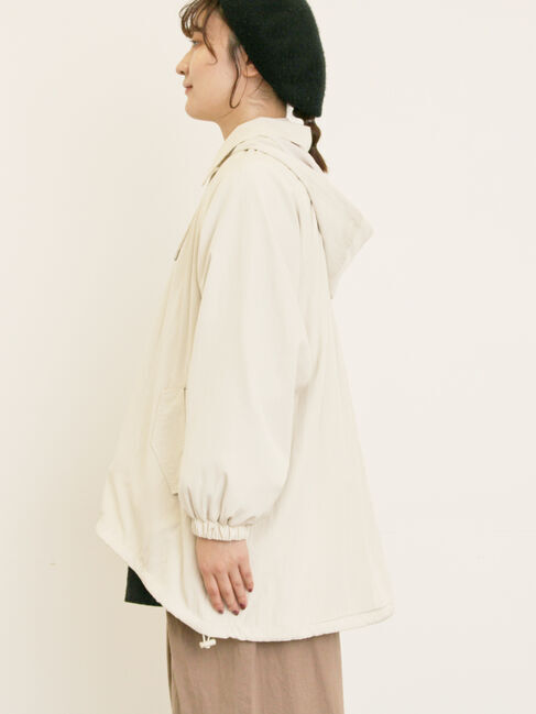 Samansa Mos2「襟付きマウンテンパーカー」|ブルゾン・スタジャン|