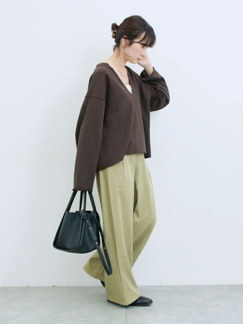 Samansa Mos2 blue「ポーチ付2WAYスクエアバッグ」|その他|