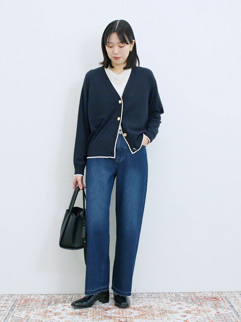 Samansa Mos2 blue「ポーチ付2WAYスクエアバッグ」|その他|