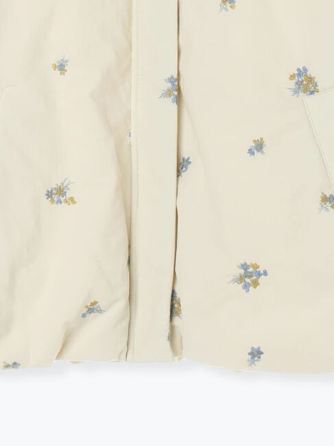 Samansa Mos2「小花総刺繍中綿ジャケット」|その他|