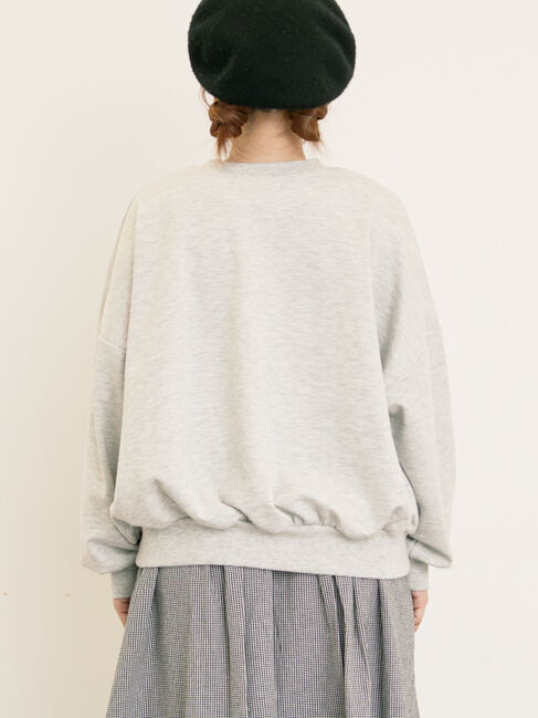 Samansa Mos2「プリントゆるスウェット」|Tシャツ・カットソー|