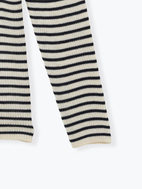 Samansa Mos2「【マシンウォッシャブル】リブフリルタートルネックニット」|ニット・セーター|