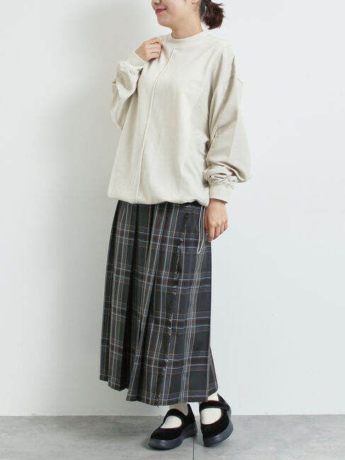 SM2「異素材切替スウェット」|Tシャツ・カットソー|