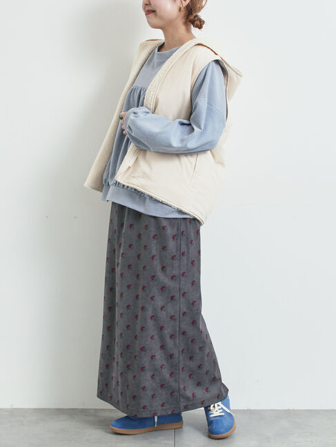 SM2「布帛切替裏毛プルオーバー」|Tシャツ・カットソー|