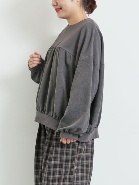 SM2「布帛切替裏毛プルオーバー」|Tシャツ・カットソー|