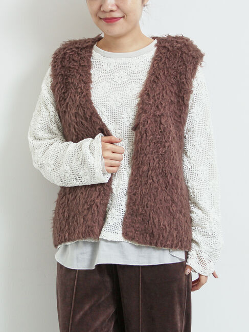 SM2「トグルニットベスト」|ダウンベスト・ベスト|